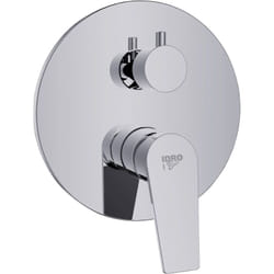 Idrobric - Miscelatore Incasso Doccia con Deviatore Serie Milton Cromato