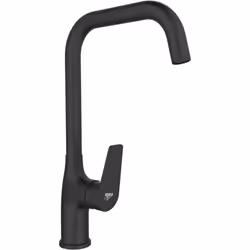 Il miscelatore lavello Serie Milton in finitura nero opaco è perfetto per cucine moderne. Con un'altezza di 35,8 cm, offre pr ...