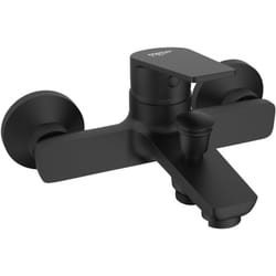 Miscelatore Vasca Serie Milton Nero Opaco