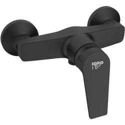 Miscelatore Esterno Doccia Serie Milton Nero Opaco