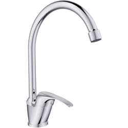 Idrobric - Miscelatore Lavello Bocca Alta Serie Clara Cromato