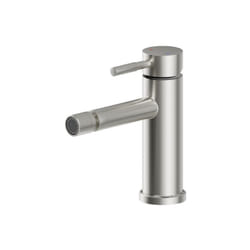 Idrobric - Miscelatore Bidet Serie Delton in Acciaio con Piletta Click Clack