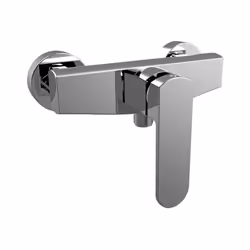 Il miscelatore esterno doccia Serie Rover in ottone cromato combina funzionalità e design moderno. Con una profondità di 11,2 ...