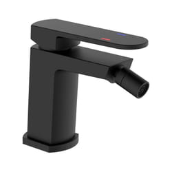 Idrobric - Miscelatore Bidet Serie Rover Nero con Piletta Click Clack