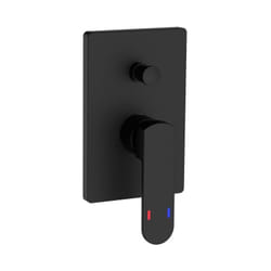 Idrobric - Miscelatore Incasso Doccia con Deviatore Serie Rover Nero
