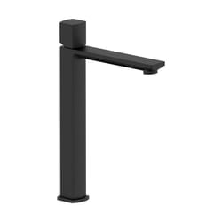 Miscelatore Lavabo Alto Serie Edison Nero Opaco