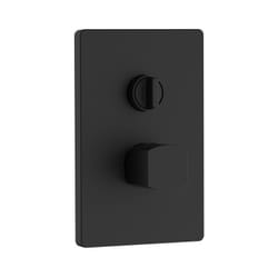 Idrobric - Miscelatore Incasso Doccia con Deviatore Serie Edison Nero Opaco