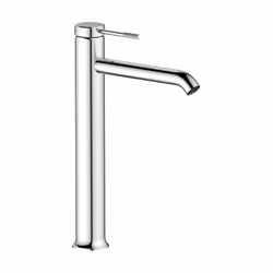 Il miscelatore lavabo alto Serie Nobel in ottone cromato è progettato per bagni contemporanei. Con un'altezza di 29,6 cm e un ...