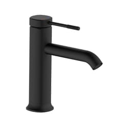 Idrobric - Miscelatore Lavabo Serie Nobel Nero con Piletta Click Clack