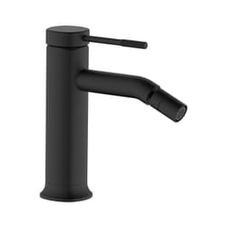 Idrobric - Miscelatore Bidet Serie Nobel Nero con Piletta Click Clack