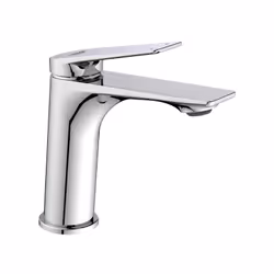 Il miscelatore lavabo Serie Lando in ottone cromato è progettato per bagni moderni. Con un'altezza di 16,9 cm e una profondit ...