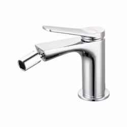 Il miscelatore bidet Serie Mars in ottone cromato, completo di piletta click-clack, combina praticità e stile contemporaneo.  ...