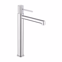 Il miscelatore lavabo alto Serie Levi in ottone cromato è ideale per lavabi sopra piano in bagni moderni. Con un'altezza di 3 ...