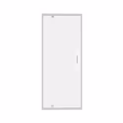 La porta doccia battente della Serie Volta è progettata per chi cerca uno stile contemporaneo unito alla funzionalità. Realiz ...