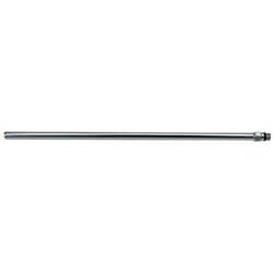 Idro Bric - Tubo liscio in rame cromato con attacco filettato M10x1