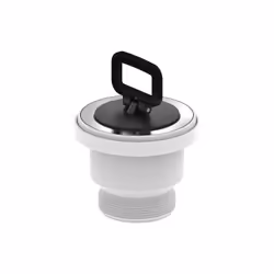piletta senza troppo pieno per lavelli inox, soluzione ideale per prevenire l'intasamento e il ritorno dell'acqua.