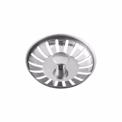 Cestello tappo per piletta Basket 80mm; Realizzato in acciaio inox; Diametro 80 millimetri. Cestello tappo per piletta Baske ...