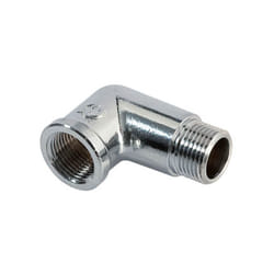 Gomito a 90° mf cromato lucido 1/2'