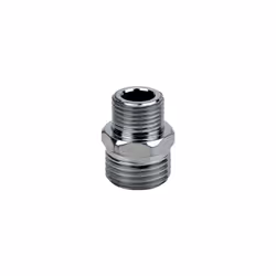 caratteristiche tipologia: riduzione nipple idraulica filettatura: 1/2''m - 3/8''m materiale: ottone colore/finitura: cromato ...