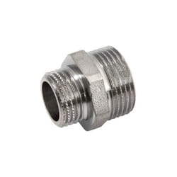 Idro Bric - Nipplo doppio mm ridotto cromato lucido 3/4"x1/2"