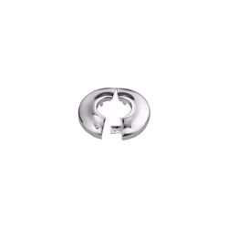 tipologia: rosetta apribile misura: diametro foro interno 3/4'' materiale: ottone cromato lucido applicazioni: copertura fini ...