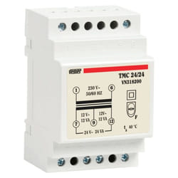 Vemer - trasformatore modulare 24VA 12/24V 3M VN318200