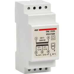 Vemer - Trasformatore per Servizio Continuo su Guida din VN317400 tmc 15/24