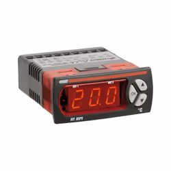 Termoregolatore digitale Vemer HT NiPt-1P3D, con le seguenti caratteristiche: Alimentazione 12÷24 Vac , 12÷24 Vdc Frequenza 5 ...