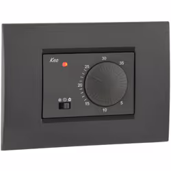Termostato da incasso con alimentazione da rete elettrica a 230V AC. Questo dispositivo si caratterizza per la sua estrema se ...