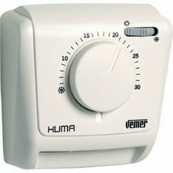 Termostato meccanico da parete Vemer Klima sw a membrana di gas VE023800