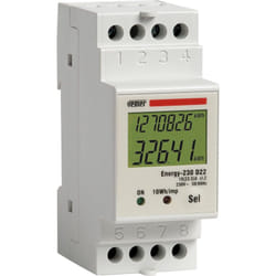 Vemer - Contatore di Energia Monofase su Guida din VE044400 Energy-230 D22