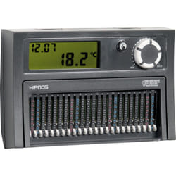 Vemer - Cronotermostato a Cursori a Batteria VE075800 Hipnos Grigio