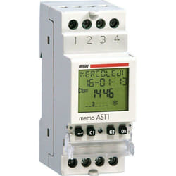 Vemer - interruttore crepuscolare astronomico memo ast1 da barra din 2 moduli ve344800