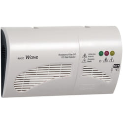 Vemer - Rilevatore di Gas Monossido di Carbonio da Parete VE387700 rgco