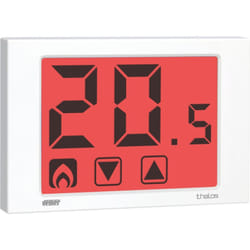 Vemer - Termostato Digitale Touch Screen da Parete Alimentazione 230V VE434700 Thalos