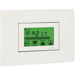 Vemer - Cronotermostato Digitale Touch Screen da Incasso a 230V Programmazione Settimanale VE457800 Iride