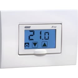 Vemer - Termostato Digitale Touch Screen da Incasso (503) a Batteria VE458600 Aros