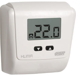 Vemer - Termostato Elettronico da Parete Alimentazione 230V VE730800 Klima lcd