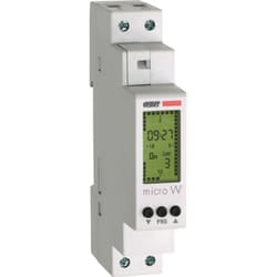 Vemer - Interruttore Orario Digitale Programmazione Settimanale 1 Modulo din VE758200 Micro-W