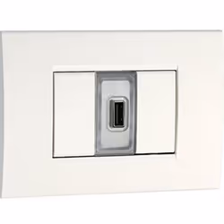 Caricabatteria USB da incasso per la ricarica di smatphone, tablet,cellulari e prodotti simili. 5V/1,5A Alimentazione: 100÷24 ...