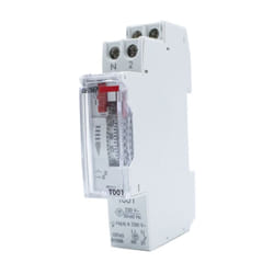 Interruttore elettromeccanico giornaliero Vemer T001 1 modulo VE786900