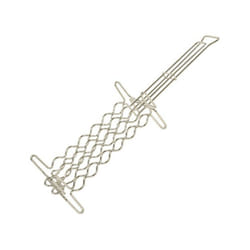 Homegarden - Graticola apribile acciaio per salsicce 23x11cm