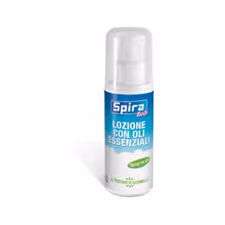 Spira Body Lozione naturale agli oli essenziali. Spray no gas 100 ml. Protezione naturale a base di olii essenziali per la pr ...
