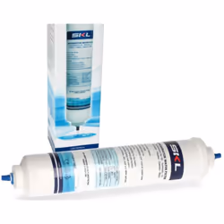 FILTRO ACQUA FRIGO ESTERNO. TEMPERATURA DI FUNZIONAMENTO: 1-38°C. PRESSIONE: 30/120PSI/207-827KPA. PORTATA: 0.75GPM=2.8LPM. D ...