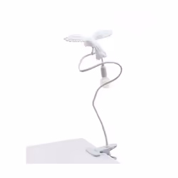 LAMPADA RESINA MORSETTO SPARROW-LANDING MARCANTONIO SELETTI 15310 Lampada da tavolo in resina con morsetto Sparrow Landing. L ...
