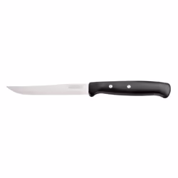 Kaimano Coltello bistecca Premium 10.5 cm Nero 6 pz, Coltello da bistecca, Costruzione in due pezzi, 10,5 cm, Acciaio inox, A ...