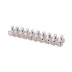 Poly Pool - morsetti unipolari isolati 10PZ D4MM SEZ.2,5 trasparente