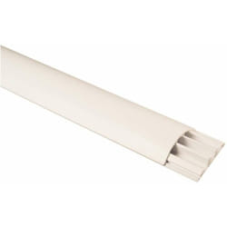 Poly Pool - Canale sovrapavimento a 3 vie - 2 metri x 69 mm Bianco