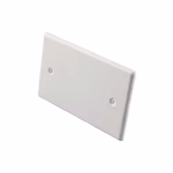 Set di 3 coperchi bianchi per scatole rettangolari, ideali per installazioni a parete o incasso. Realizzati in termoplastico ...