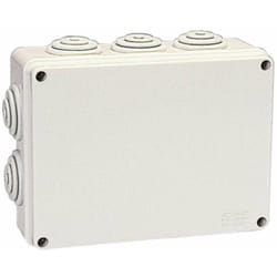 Scatola di derivazione rettangolare da parete 190x140x70mm IP55